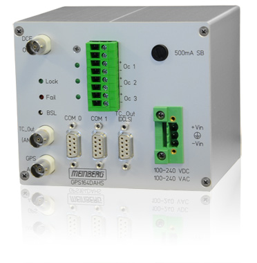 GPS164 : Satellite Receiver with integrated time code generator