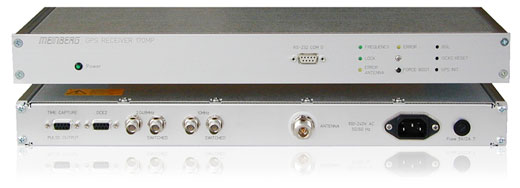 Ready-to-operate GPS systems built up in rackmount slimline (1U) modular case