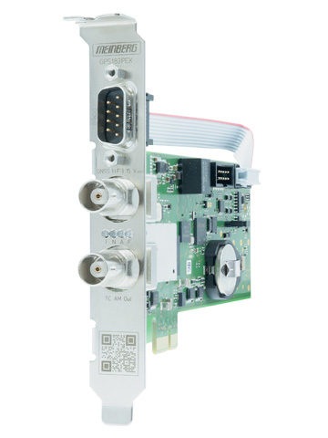 The board GPS183PEX is designed as a low profile board for computers with PCI Express interface. It provides high precise time to your computer.